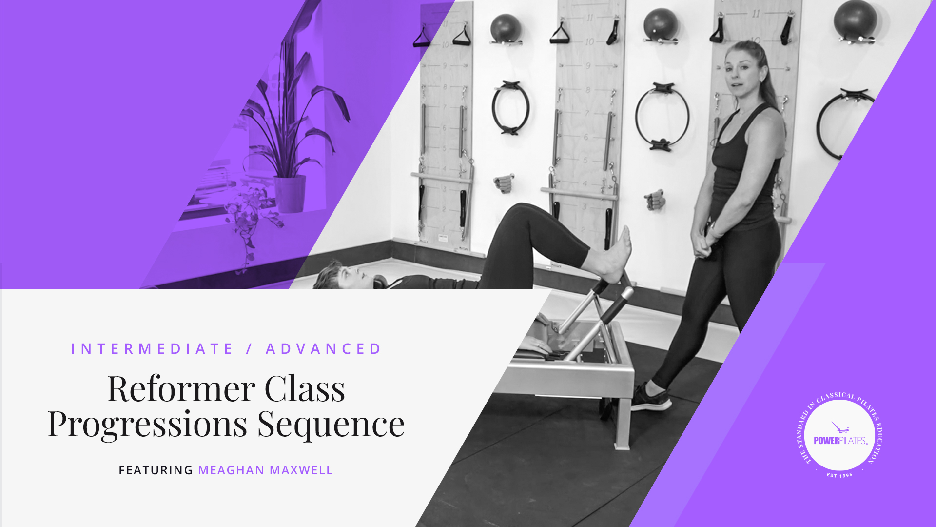 Intermediate/Advanced Reformer Class Progressions Exercise Sequence